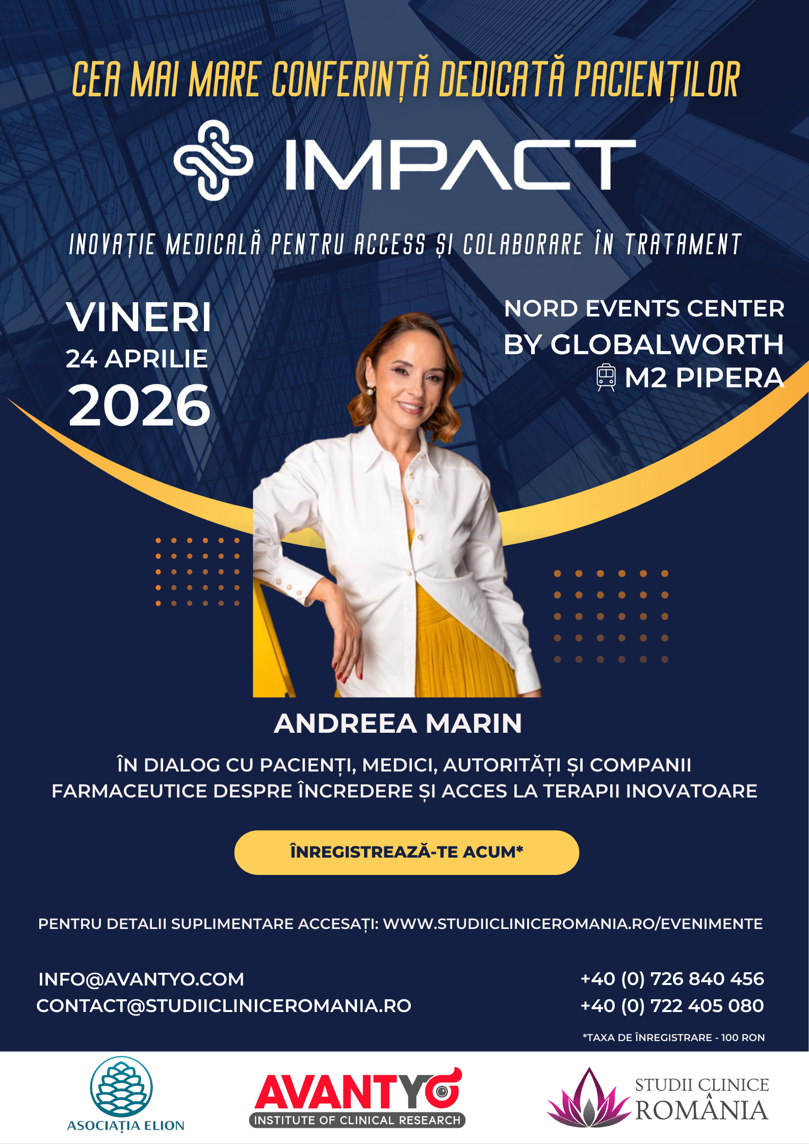 IMPACT | Cea mai mare conferință dedicată pacienților